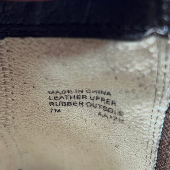 Michael Kors Wedge Booties Women's Size 7 Brown Suede Pull On Chelsea Ankle Boot - Picture 12 of 12